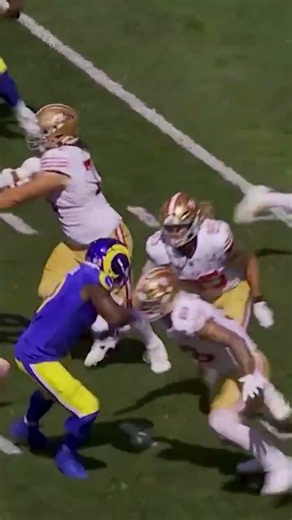GEORGE KITTLE IS AN ABSOLUTE MENACE 😤 49ers TE DESTROYS RAMS DEFENDERS!
