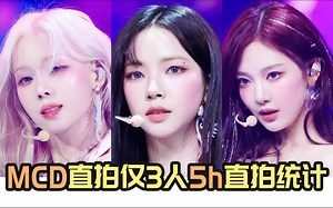 吒 最新MCD打歌 5h直拍播放量 仅3人 柳智敏断层第一领跑，aespa《Supernova》0516直拍排名统计_哔哩哔哩_bilibili