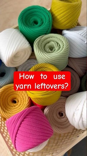 How to use yarn leftovers? #yarncrafting #crochetaddict #macramecreation