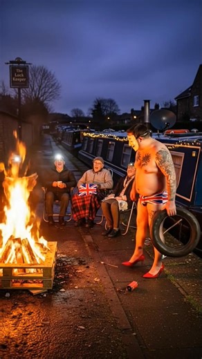 Bonfire night on the towpath. #canal #narrowboat #bonfirenight #boating #british | Canal Boats