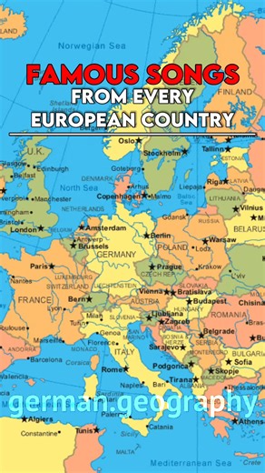 Famous Songs from Every European Country - Part 2