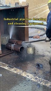 Industrial pipeline descaling and cleaning equipment #industrialcleaning #pipelinecleaning