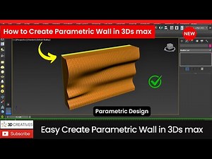How to Create Parametric Wall in 3Ds Max