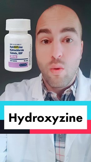 When patients use Hydroxyzine (Atarax) to treat itchy skin, they typically use 25mg orally 3 to 4 times daily. #hydroxyzine #atarax #vistaril #pruritis #itchy #pharmacytiktok #pharmacy #medication #fyp