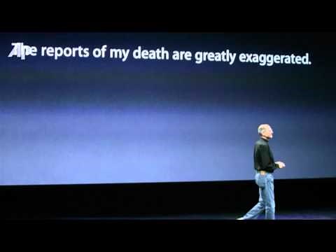 First Person: Apple's Steve Jobs on Life, Death