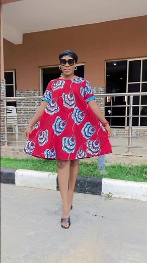 How to cut and sew a flared gown