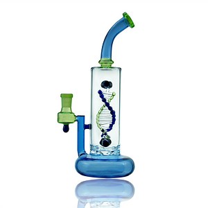 [Hot Item] Colorful Glass Water Pipe with DNA Chain High Quality DAB Rigs