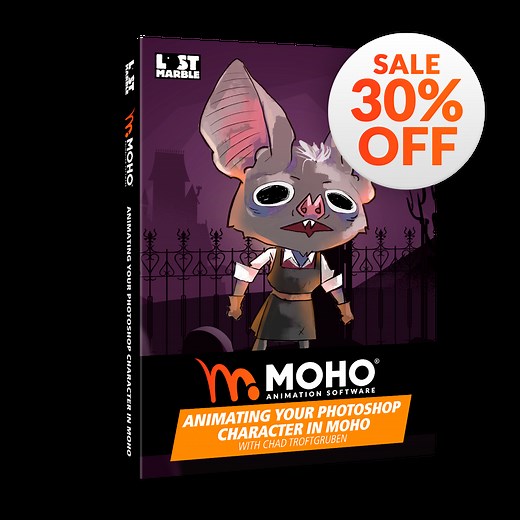 Animating Your Photoshop Character in Moho