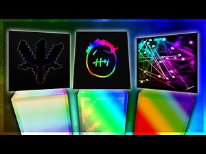 Top 3 Rainbow/Chroma Texture Packs in Minecraft 1.8.9 (Texture Pack Showcase)