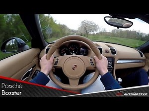 Porsche Boxster 981 POV Test Drive + Acceleration 0 - 200 km/h
