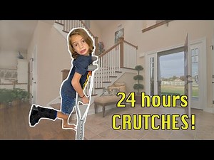 24 hrs on CRUTCHES! Last to drop the CRUTCHES pt.2