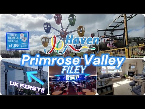 NEW 2024 | Quick look around Haven PRIMROSE VALLEY Filey | ALL ACTIVITES | FULL TOUR ❤️❤️❤️