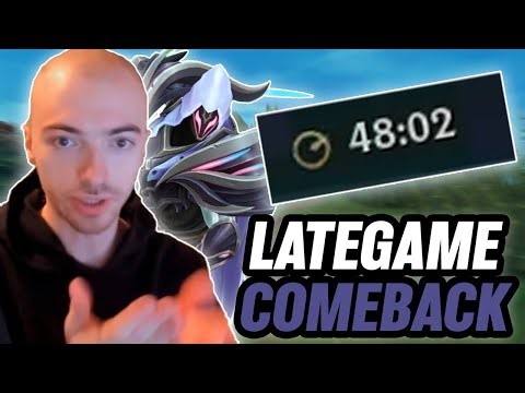 THIS IS HOW I CARRY IN LATEGAME WITH PYKE | Davemon