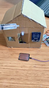 Door Lock control with Arduino using Raindrops sensor https://linktw.in/AKzlqL | Upload Ideas with Itamar
