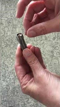 How to Load a Bobbin Into A Vintage Shuttle Case for a Singer 27 #Shorts #howto #Bobbin