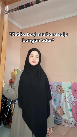 Jangan Ganggu Bayi Baru Bangun Tidur
