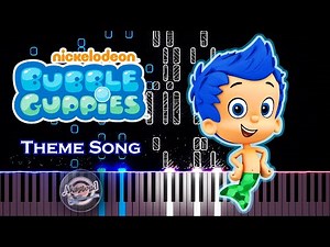 Bubble Guppies Theme Song Piano Tutorial