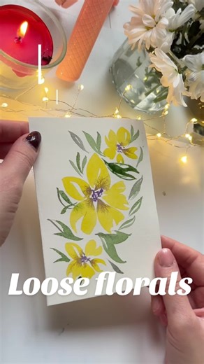 Beginner Friendly Watercolour Floral Painting Guide