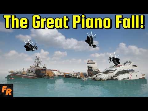 Teardown Worms - The Great Piano Fall!