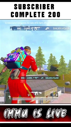 𝐏𝐥𝐞𝐚𝐬𝐞 𝐒𝐮𝐛𝐬𝐜𝐫𝐢𝐛𝐞 𝐌𝐲 𝐘𝐨𝐮𝐓𝐮𝐛𝐞 𝐂𝐡𝐚𝐧𝐧𝐞𝐥 #bgmi #subscribe #support #trending #immuislive