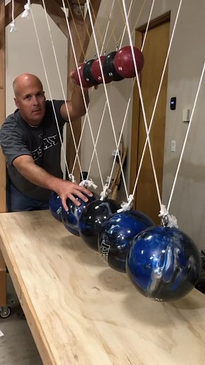 Double Newton’s Cradle #physics | Joe Richards