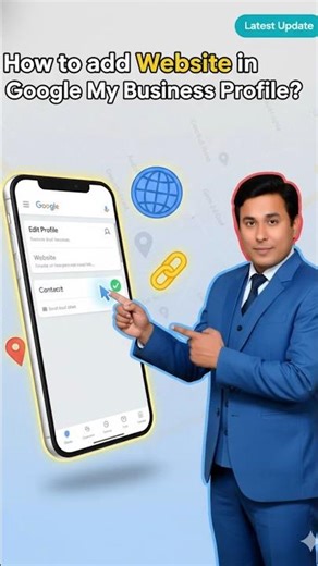 How to add Website in Google My Business Profile? - GMB Profile Me Website Kaise Add Kare?