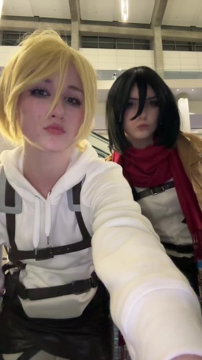 Mikasa and Annie Leonhart Dance Cosplay Showcase