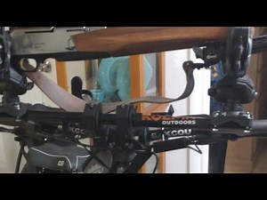 Gun or Bow Rack for Hunting bike, Crossbow too.