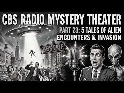 Best of CBS RADIO MYSTERY THEATER Part 23: 5 Tales of Alien Encounters and Invasion