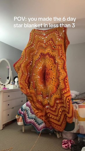 6-Day Crochet Star Blanket Tutorial | Betty McKnit Pattern
