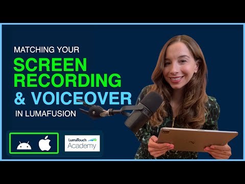 Matching Your Screen Recording to Your Voiceover