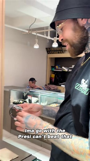 2.3K views · 63 reactions | Harry came in for an initial bracelet and ended up also walking away with a 36mm presidential | VVSJewelers | Facebook