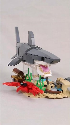 I Made the LEGO Shark Swim
