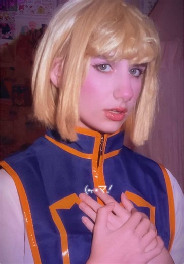 im obsessed w this song rn for cos lmaooo😭🌙✨also i hav a math test today pray 4 me guys!!!!!!😪😪 #kurapikakurta #hxhcosplay #hunterxhunter #leopika #celbugsycos