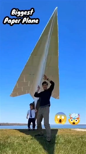 Biggest paper airplane for mini paper airplane tutorial #youtubeshorts #shortvideo #diy #papercraft