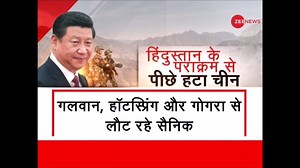 Chinese army has begun disengagement at three flashpoints - Galwan, Hot Springs and Gogra | Zee News English