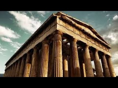 Templo de Hefesto en Atenas, Grecia. Cápsulas arquitectónicas.