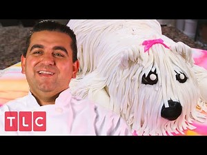 Making a Dog-Shaped Cake! | Cake Boss