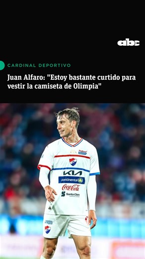 ABC Deportes on Instagram: "#CardinalDeportivo | JUANFER ESTÁ LISTO PARA VESTIR LA CAMISETA DE OLIMPIA ⚪️⚫️ Olimpia realizó una oferta formal por el pase del volante argentino Juan Fernando Alfaro, jugador de Nacional, y la pelota está en campo de la Academia para cerrar la operación 📝⚽️ #ABCDeportes #ElJuegoQueSentimos #730AM"