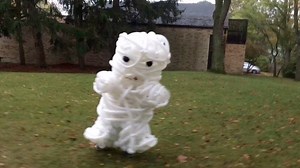 3.4K views · 116 reactions | Mini mummy is on the loose! #popdesignsandcreations #ballooncostume #mummy #halloween #spooky #monster #betallatex #betallic #annarbor #costumeideas #teamconrad | POP! Designs & Creations, LLC | Facebook