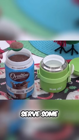 Polar Express hot chocolate: Ovaltine nostalgia! #shorts