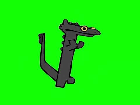 Toothless Dragon Dancing - Green Screen