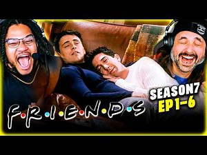 FRIENDS 7x1 - 7x6 REACTION – THEY TOTALLY STOLE MONICA'S THUNDER! – FIRST TIME WATCH