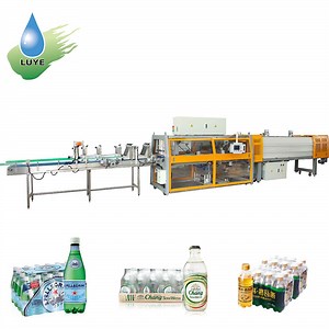 [Hot Item] Automatic Mineral Water Plastic Bottle Wrap Heat Shrinking Bagging Machine