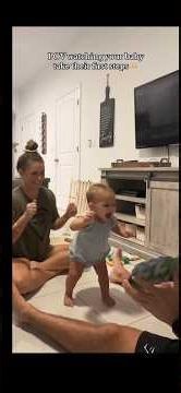 Babies FIRST steps 🥹