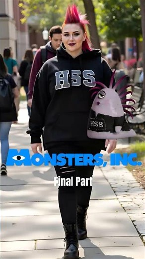 What If Monsters, Inc. Characters Were Real Humans? 💚😎 | AI Transformation #ai #disney #pixar