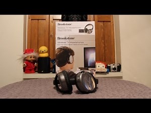 Wireless Brookstone Headphones Review +Skit