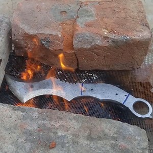 Made tactical Karambit Knife out of junk | Random Hands