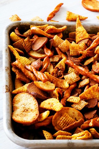Texas Trash Recipe | Spicy Chex Mix