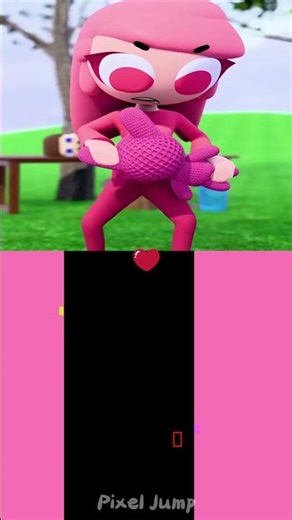 😢 Pinki True Love Ends in Tears Incredibox SprunkiPixel Jump Bouncing Square #sadstory #sprunki